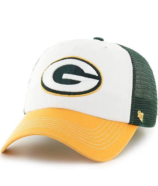 Green Bay Packers Mckinley Closer Dark Green 47 Brand Stretch Fit Hat ...