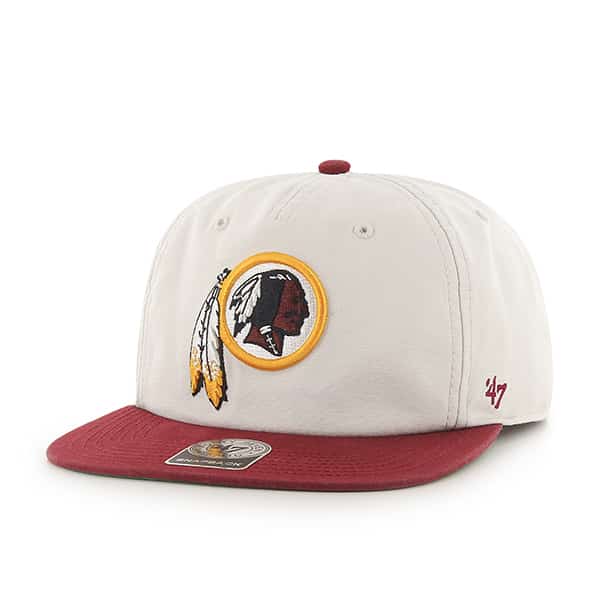 Washington Redskins Marvin Captain Rf Natural 47 Brand Adjustable Hat