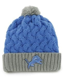Detroit Lions Matterhorn Knit Blue Raz 47 Brand Womens Hat