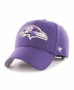 Baltimore Ravens 47 Brand Purple MVP Adjustable Hat