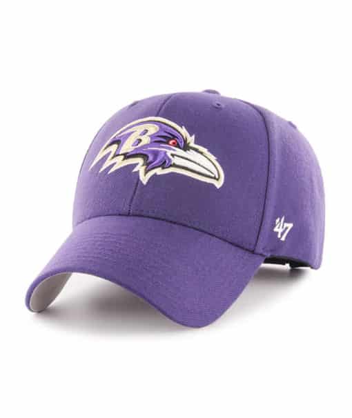 Baltimore Ravens 47 Brand Purple MVP Adjustable Hat