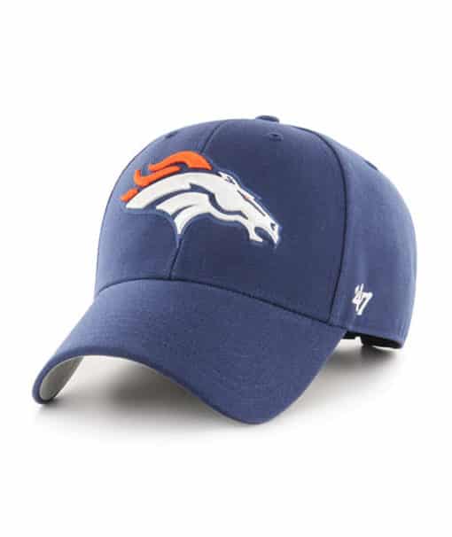 Denver Broncos 47 Brand Light Navy MVP Adjustable Hat