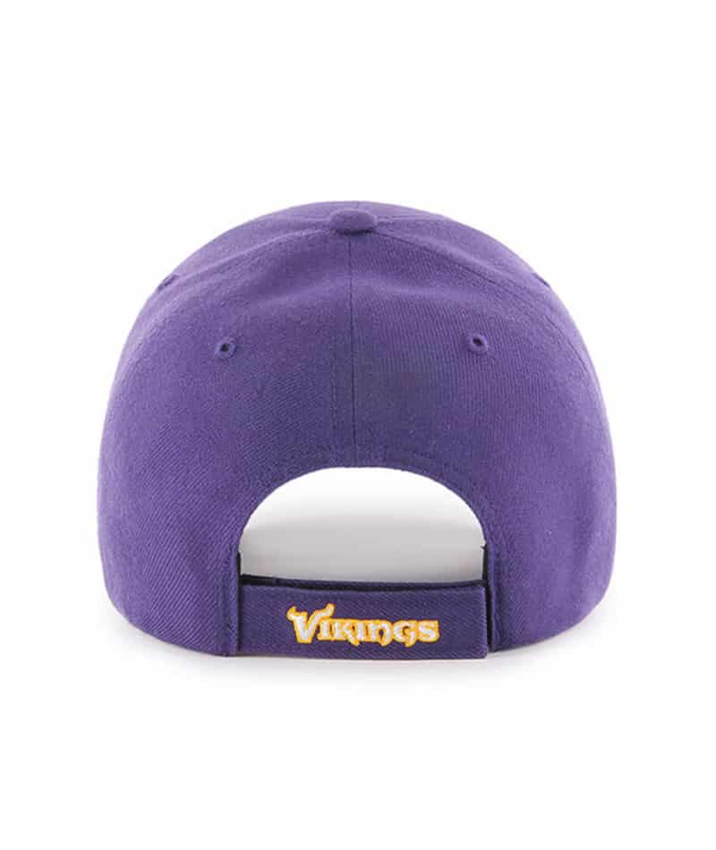 Minnesota Vikings 47 Brand Purple MVP Adjustable Hat - Detroit Game Gear