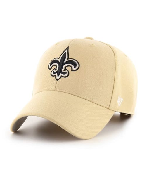 New Orleans Saints 47 Brand Light Gold MVP Adjustable Hat