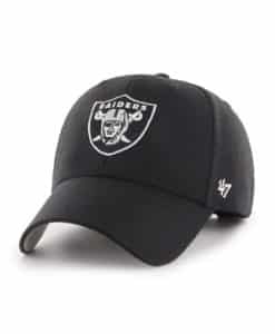 Oakland Raiders 47 Brand Black MVP Adjustable Hat