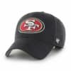 San Francisco 49ers 47 Brand Black MVP Adjustable Hat