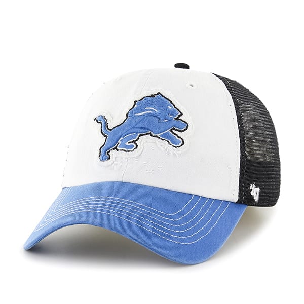 Detroit Lions Privateer Closer Black 47 Brand Stretch Fit Hat