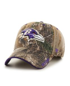 Baltimore Ravens 47 Brand Camo Realtree Frost MVP Adjustable Hat