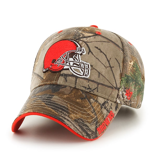 Cleveland Browns Realtree Frost Realtree 47 Brand Adjustable Hat