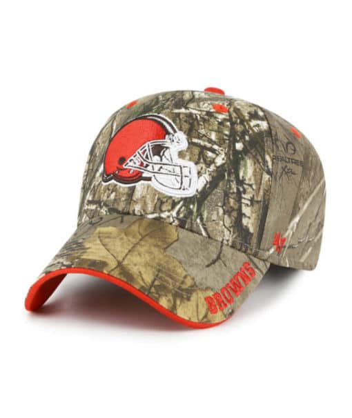 Cleveland Browns 47 Brand Realtree Camo Frost MVP Adjustable Hat