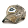 Green Bay Packers 47 Brand Realtree Camo Frost MVP Adjustable Hat