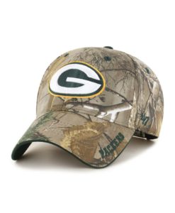 Green Bay Packers 47 Brand Realtree Camo Frost MVP Adjustable Hat