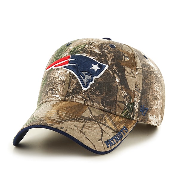 New England Patriots Realtree Frost Realtree 47 Brand Adjustable Hat