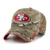 San Francisco 49ers 47 Brand Camo Realtree Frost Adjustable Hat