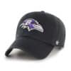 Baltimore Ravens 47 Brand Black Clean Up Adjustable Hat