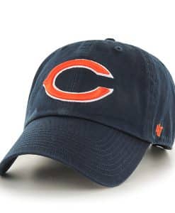 Chicago Bears Clean Up Navy 47 Brand Adjustable Hat