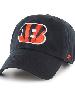 Cincinnati Bengals Clean Up Black 47 Brand Adjustable Hat