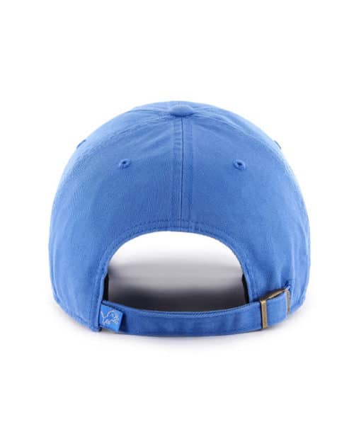 Detroit Lions 47 Brand Blue Raz Clean Up Adjustable Hat - Image 2