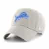Detroit Lions 47 Brand Gray Clean Up Adjustable Hat