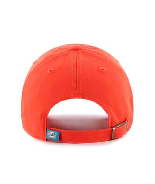 Miami Dolphins 47 Brand Orange Clean Up Adjustable Hat - Image 2