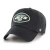 New York Jets 47 Brand Black Clean Up Adjustable Hat