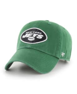 New York Jets 47 Brand Vintage Green Clean Up Adjustable Hat