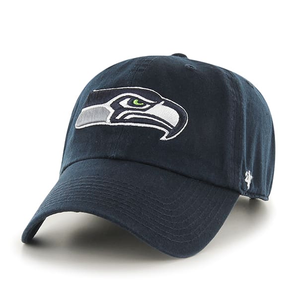Seattle Seahawks Clean Up Navy 47 Brand Adjustable Hat