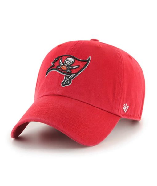 Tampa Bay Buccaneers 47 Brand Red Clean Up Adjustable Hat