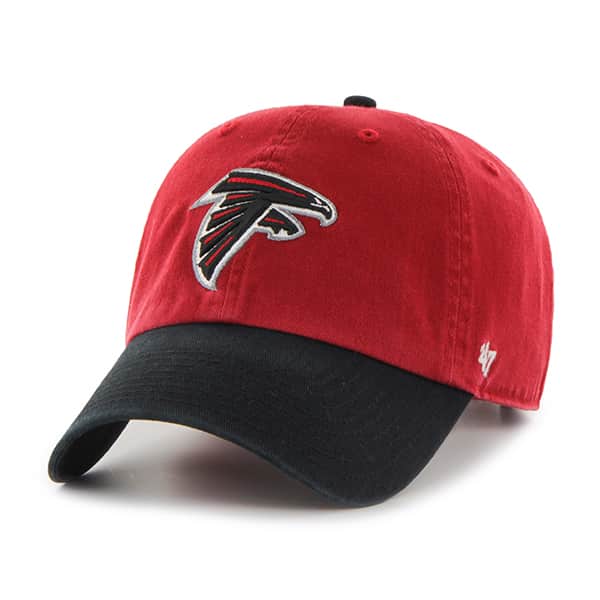 47 Brand Black Atlanta Falcons Throwback Tonal Mvp Adjustable Hat in Blue  for Men