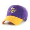 Minnesota Vikings Clean Up Two-Tone Purple 47 Brand Adjustable Hat