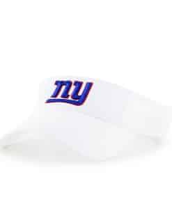 New York Giants Clean Up Visor White 47 Brand Adjustable Hat