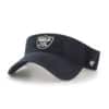 Las Vegas Raiders Clean Up VISOR Black 47 Brand Adjustable Hat