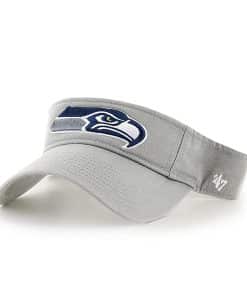 Seattle Seahawks Clean Up Visor Gray 47 Brand Adjustable Hat
