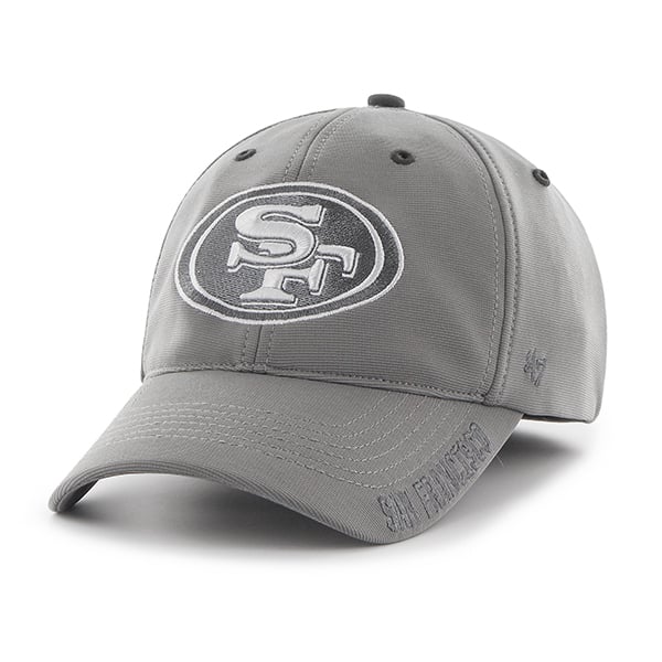 San Francisco 49ers Ronin Closer Dark Gray 47 Brand Stretch Fit Hat