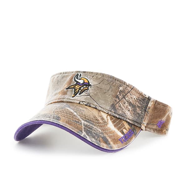 Minnesota Vikings Realtree Ice Visor Realtree 47 Brand Adjustable Hat