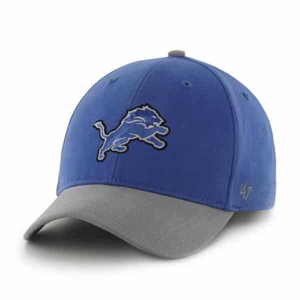 Detroit Lions Short Stack MVP Blue Raz 47 Brand KID Hat