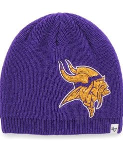Minnesota Vikings Sparkle Beanie Purple 47 Brand Womens Hat