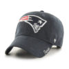 New England Patriots Women's 47 Brand Sparkle Navy Clean Up Adjustable Hat