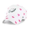 Philadelphia Eagles YOUTH 47 Brand White Pink Surprise Clean Up Adjustable Hat
