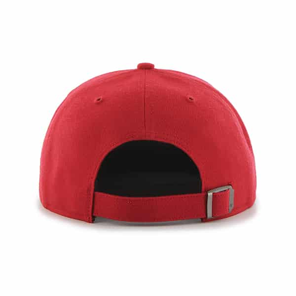 Atlanta Falcons Super Shot Captain Red 47 Brand Adjustable Hat - Image 2