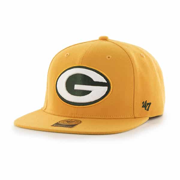 Captain Cheddar Green Bay Packers Super Shot Captain Cheddar 47 Brand Adjustable Hat ...