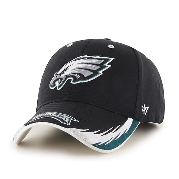 Philadelphia Eagles Take Down MVP Black 47 Brand Adjustable Hat ...