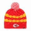 Kansas City Chiefs Women's 47 Brand Red Topsail Beanie Knit Hat