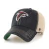 Atlanta Falcons 47 Brand Black Trawler Khaki Mesh Snapback Hat