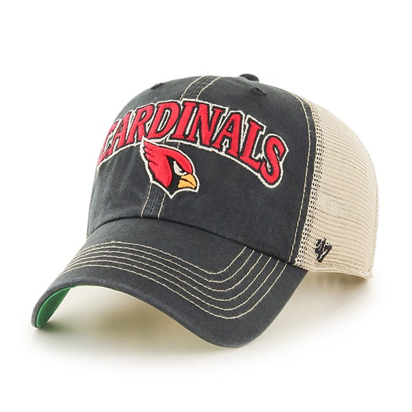 Arizona Cardinals Tuscaloosa Clean Up Vintage Black 47 Brand Adjustable