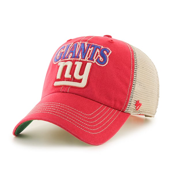 New York Giants Tuscaloosa Clean Up Vintage Red 47 Brand Adjustable Hat