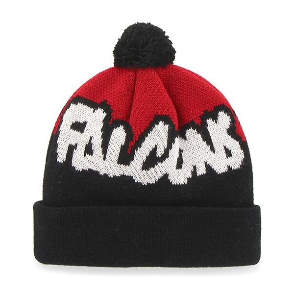 Atlanta Falcons Underdog Cuff Knit Black 47 Brand KID Hat - Detroit ...