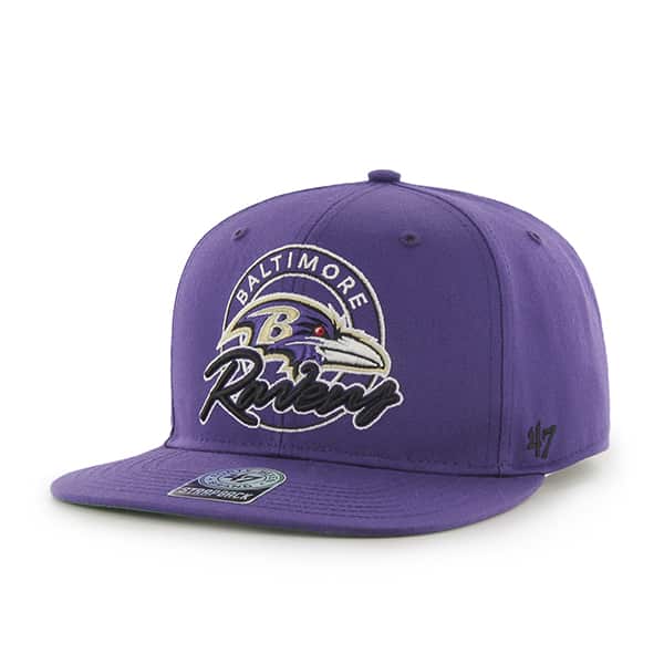 Baltimore Ravens Virapin Purple 47 Brand Adjustable Hat - Det…