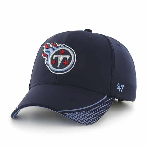 Tennessee Titans Warhawk MVP Light Navy 47 Brand Adjustable Hat ...