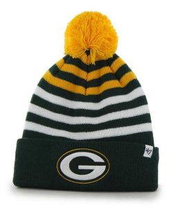 Green Bay Packers Yipes Cuff Knit Dark Green 47 Brand KID Hat